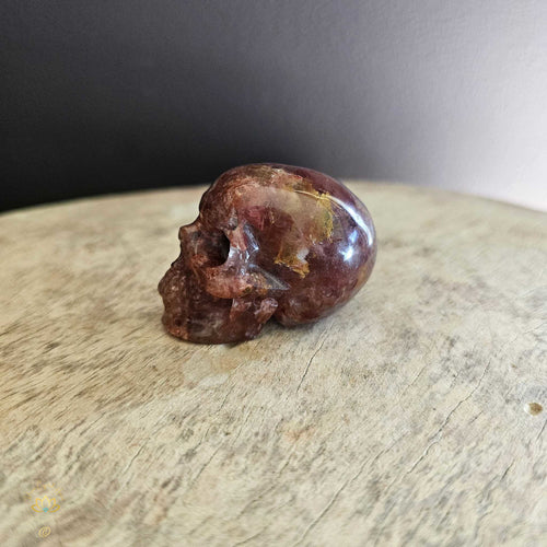 Fire Quartz Skull | Vibrant Friend