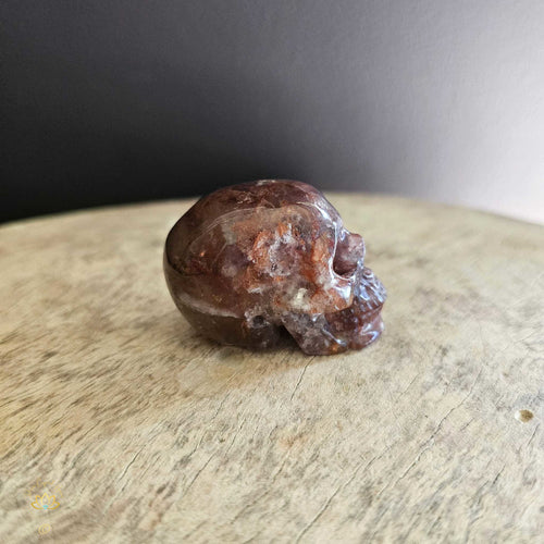 Fire Quartz Skull | Vibrant Friend