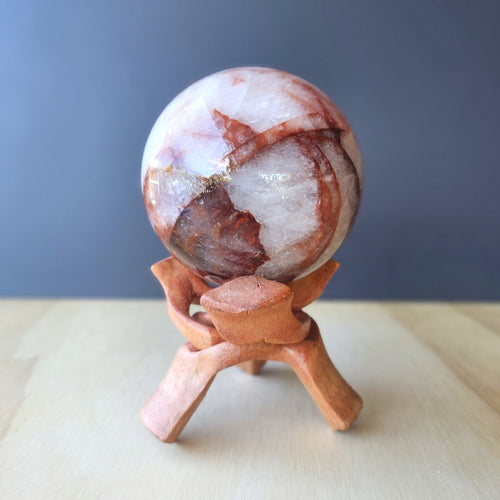 Fire Quartz | Sphere 1.3kgs