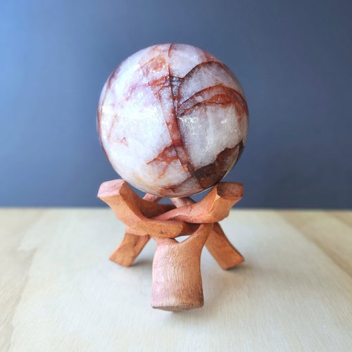 Fire Quartz | Sphere 1.3kgs