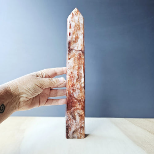 Fire Quartz Tower | 1.01kgs