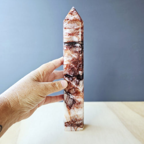 Fire Quartz Tower | 959gms