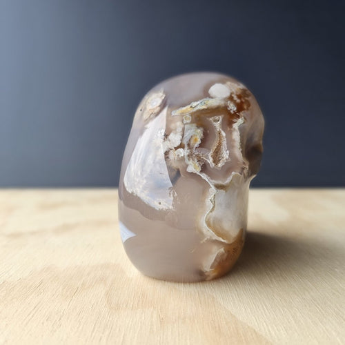 Flower Agate Skull | Soul Garden Guardian