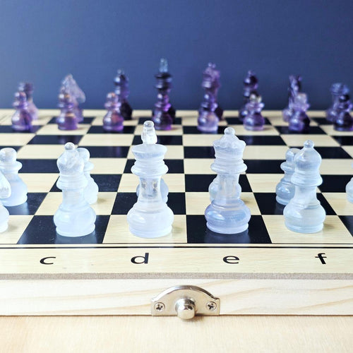 Fluorite Chess Set | Chess Anyone