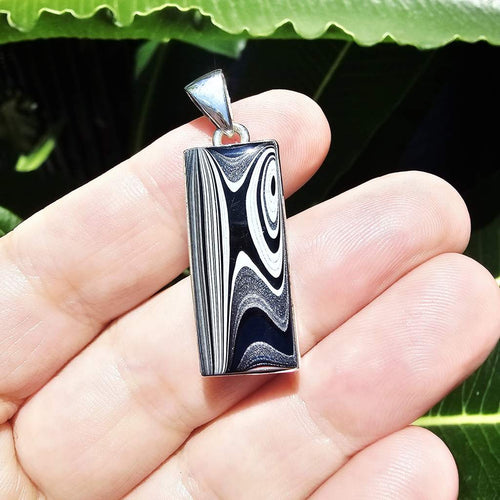 Fordite Pendant | Chromatic Alchemy