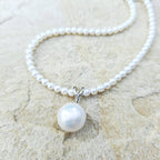 Freshwater Cultured Pearl Pendant Necklace | Tidal Grace