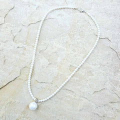 Freshwater Cultured Pearl Pendant Necklace | Tidal Grace