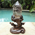 Garden Quartz Generator With Custom Stand | Enchanted Garden
