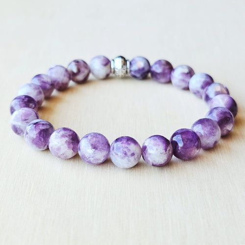 Lepidolite Bracelet | Calm Your Farm