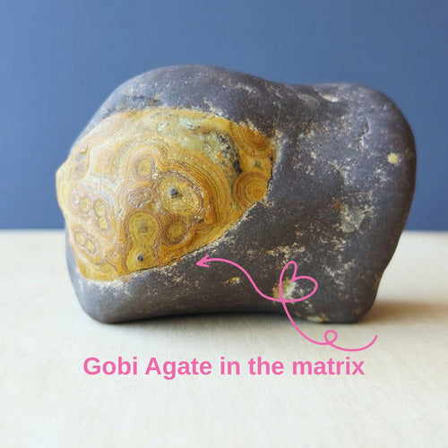 Gobi Desert Agate Large | Many Faces