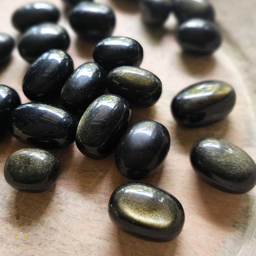 Gold Sheen Obsidian | Tumbled Stones