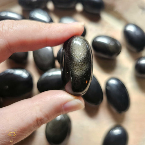 Gold Sheen Obsidian | Tumbled Stones