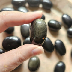 Gold Sheen Obsidian | Tumbled Stones
