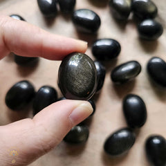 Gold Sheen Obsidian | Tumbled Stones