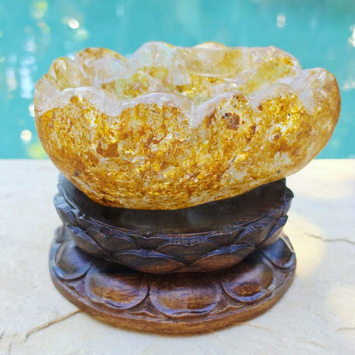Golden Healer Bowl & Custom Stand | 2.1kgs