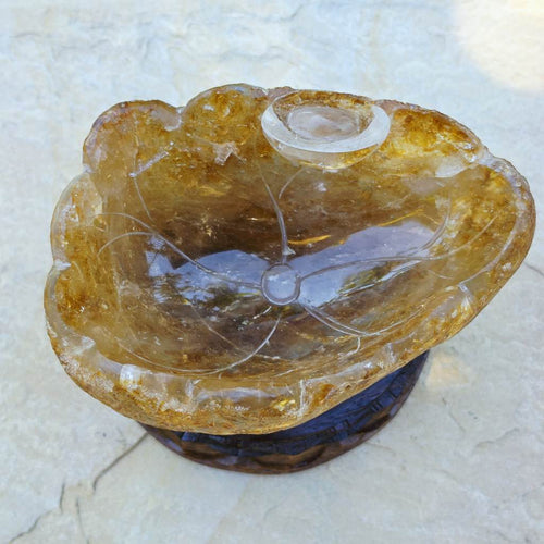 Golden Healer Bowl & Custom Stand | 2.1kgs