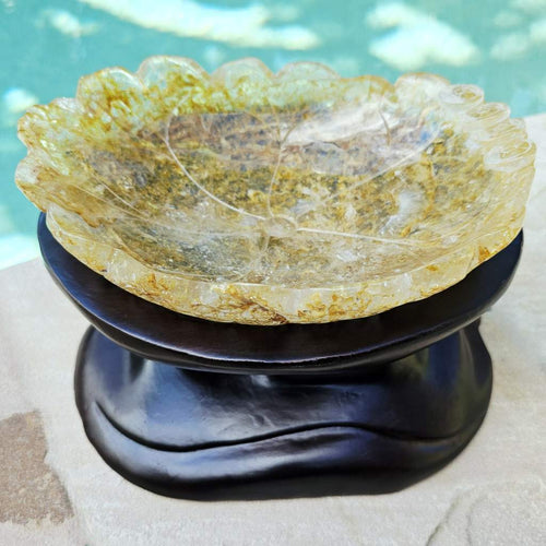 Golden Healer Bowl & Custom Stand | 3.2kgs