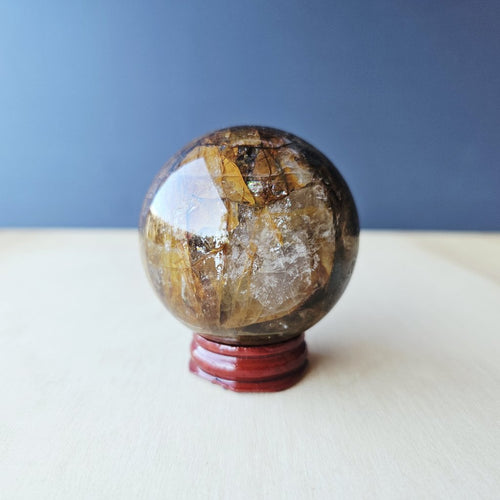 Golden Healer Quartz Sphere | 304gms