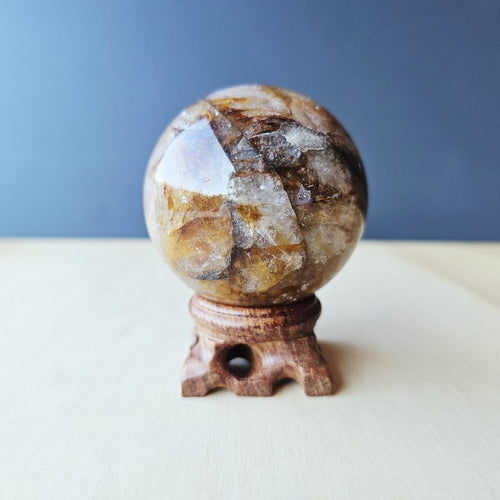 Golden Healer Quartz Sphere | 331gms
