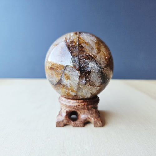 Golden Healer Quartz Sphere | 331gms