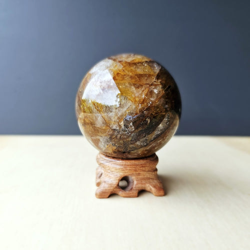 Golden Healer Sphere | 358gms