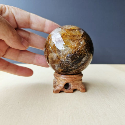 Golden Healer Sphere | 358gms