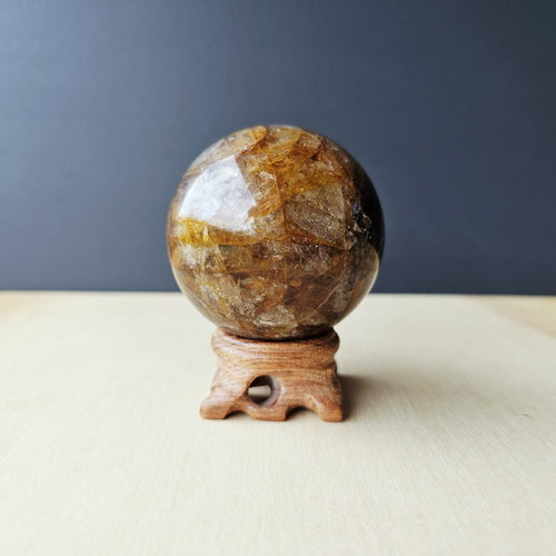 Golden Healer Sphere | 358gms