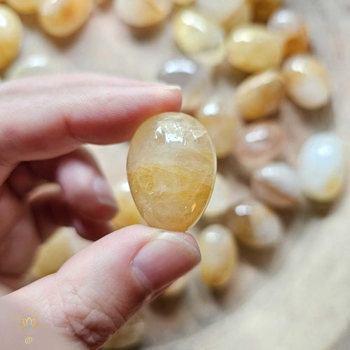 Golden Healer Tumbled Stones