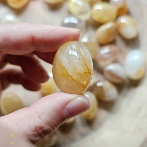 Golden Healer Tumbled Stones