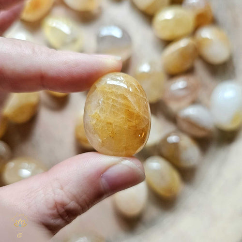 Golden Healer Tumbled Stones