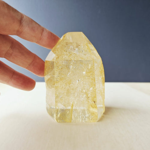 Golden Healer With Rutile Inclusions | Generator