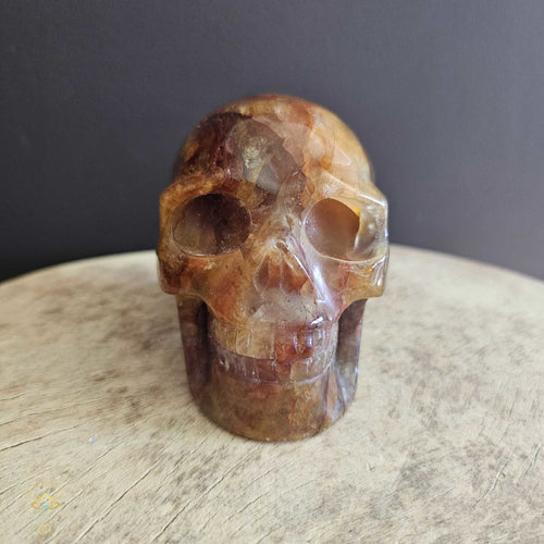 Golden Healer & Fire Quartz Skull | Guardian of Light