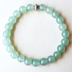 Green Aventurine Crystal Bracelet | Flow Of Abundance