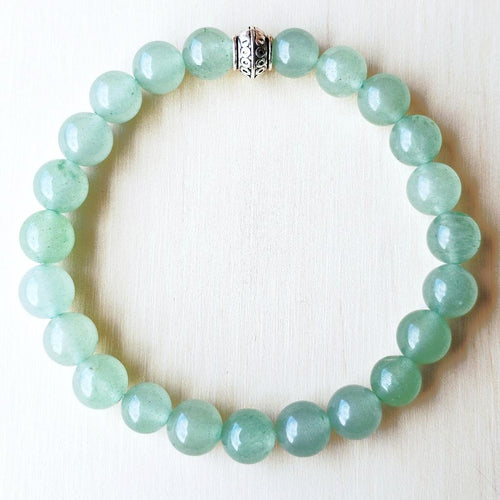 Green Aventurine Crystal Bracelet | Flow Of Abundance