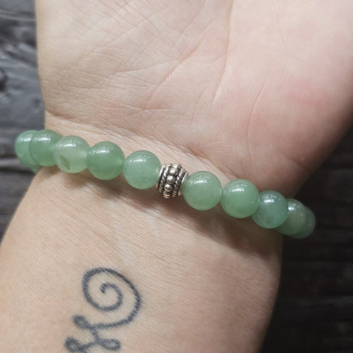 Green Aventurine Crystal Bracelet | Flow Of Abundance