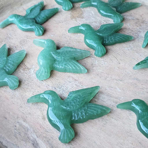 Green Aventurine Hummingbird | Breeze Of Abundance