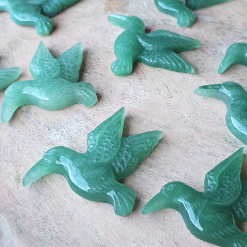 Green Aventurine Hummingbird | Breeze Of Abundance
