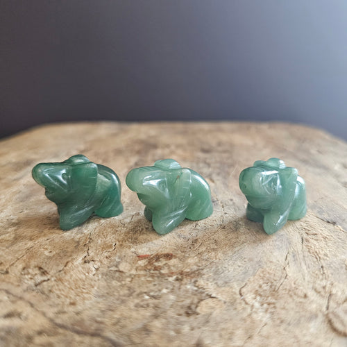 Green Aventurine | Mini Elephants