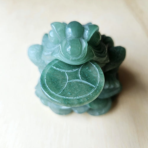 Green Aventurine Money Toad | Guardian Of Prosperity