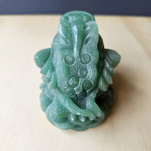 Green Aventurine Money Toad | Guardian Of Prosperity