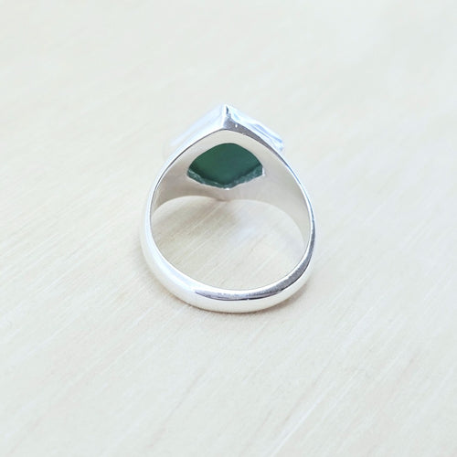 Green Aventurine Ring | Heart Space