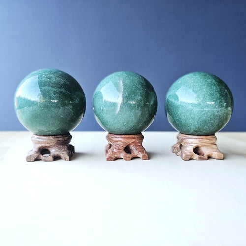 Green Aventurine Spheres | Calm Expansion