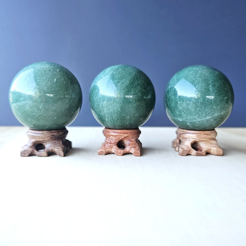 Green Aventurine Spheres | Calm Expansion