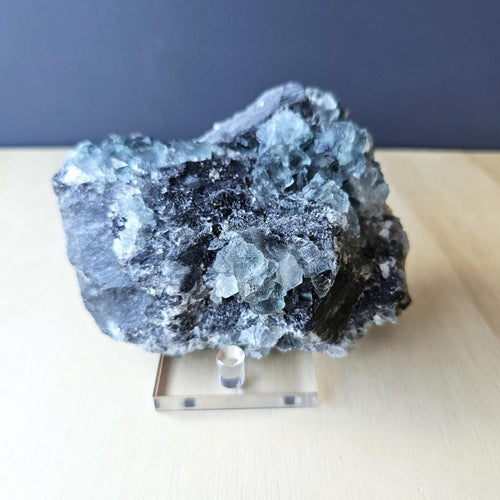 Green Blue Cubed Etched Fluorite | Specimen 541gms