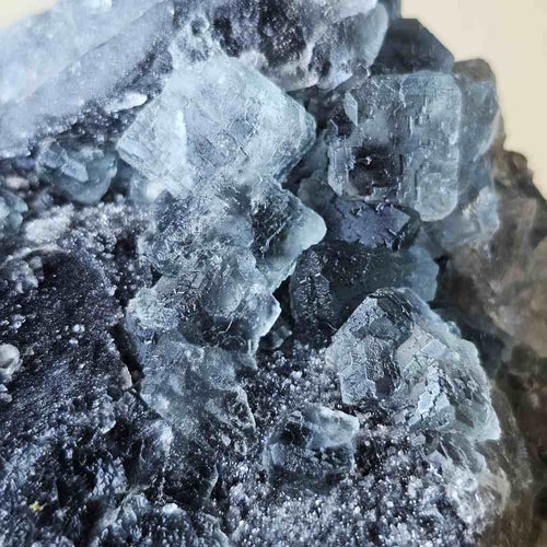 Green Blue Cubed Etched Fluorite | Specimen 541gms