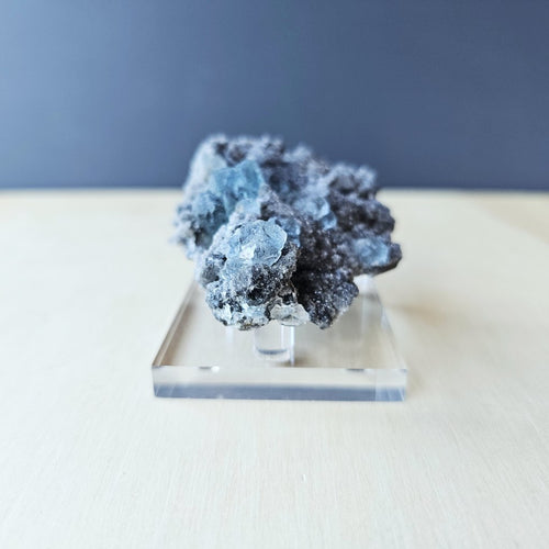 Green Blue Cubed Etched Fluorite | Specimen 66gms