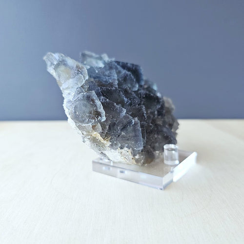 Green Blue Etched Cubic Fluorite | Specimen 435gms