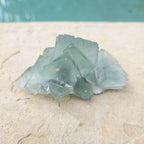 Green Cubed Fluorite Collector Specimen | Zhejiang China 255gms