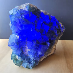 Green Cubic Fluorite Specimen | 7.7kg
