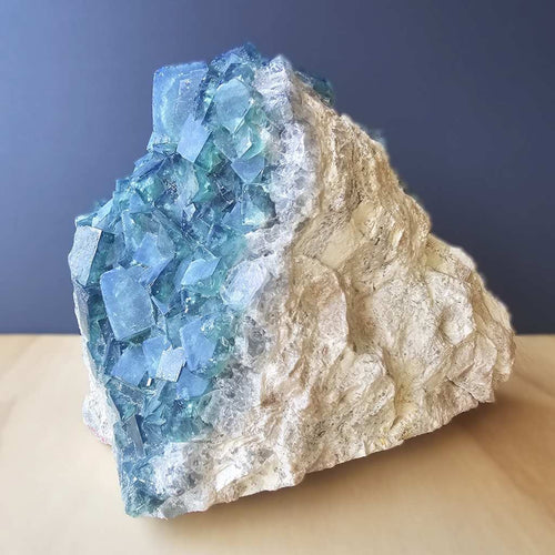 Green Cubic Fluorite Specimen | 7.7kg